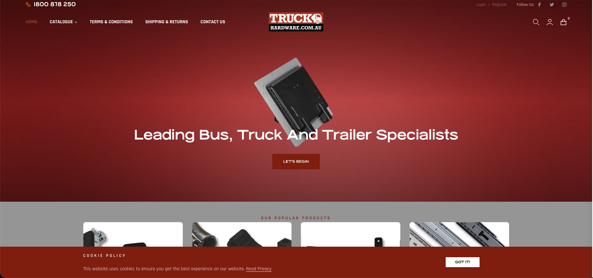 Truck Hardware project